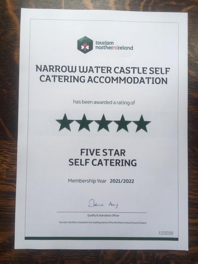 Narrow Water Castle Self Catering Accommodation Warrenpoint Bagian luar foto